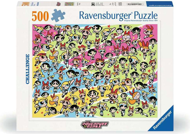 The Powerpuff Girls Challenge Puzzle (500 pc)