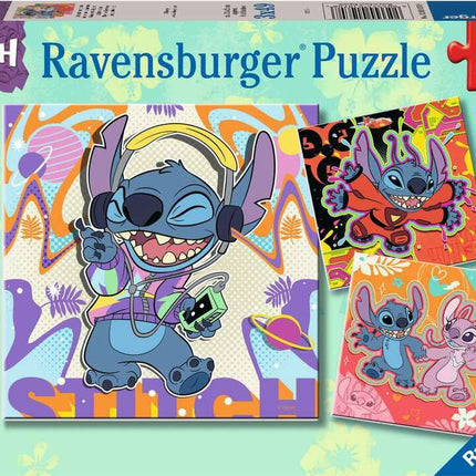 Stitch (3x49 Piece Puzzle)