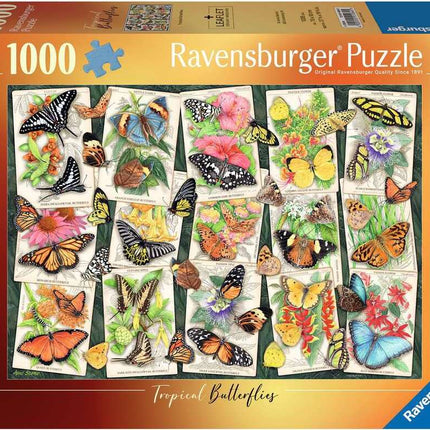 Tropical Butterflies 1000 Pc Puzzle