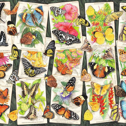 Tropical Butterflies 1000 Pc Puzzle