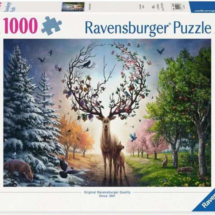 Magical Deer 1000 Pc Puzzle