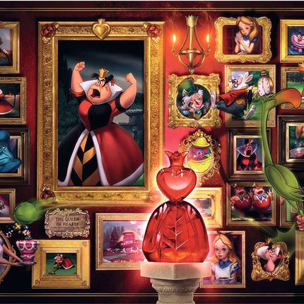 Disney Villainous: Queen of Hearts (1000 Piece Puzzle)