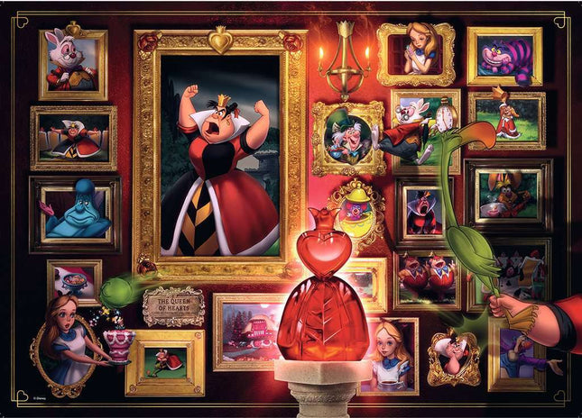 Disney Villainous: Queen of Hearts (1000 Piece Puzzle)