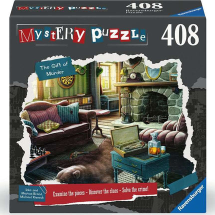 Jigsaw Puzzle The Gift of Murder - 408 Pieces Puzzle