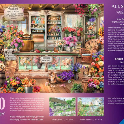 All Seasons Flower Shop 1000 Pc Puzzle