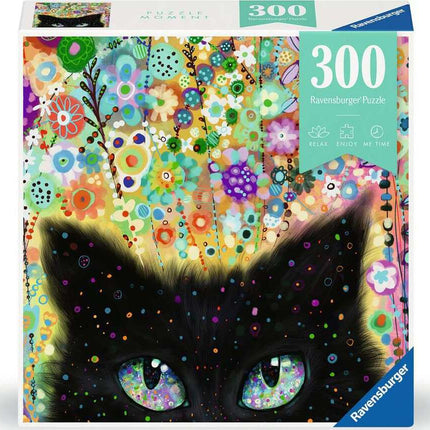 Jigsaw Puzzle Kaleidoscope Kitty - 300 Pieces Puzzle