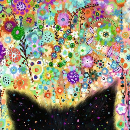 Jigsaw Puzzle Kaleidoscope Kitty - 300 Pieces Puzzle