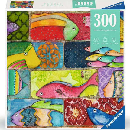 Jigsaw Puzzle Splashy Fish Til - 300 Pieces Puzzle