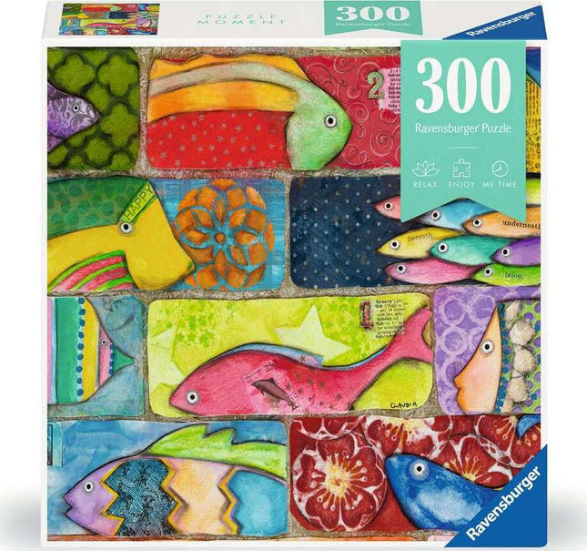 Jigsaw Puzzle Splashy Fish Til - 300 Pieces Puzzle