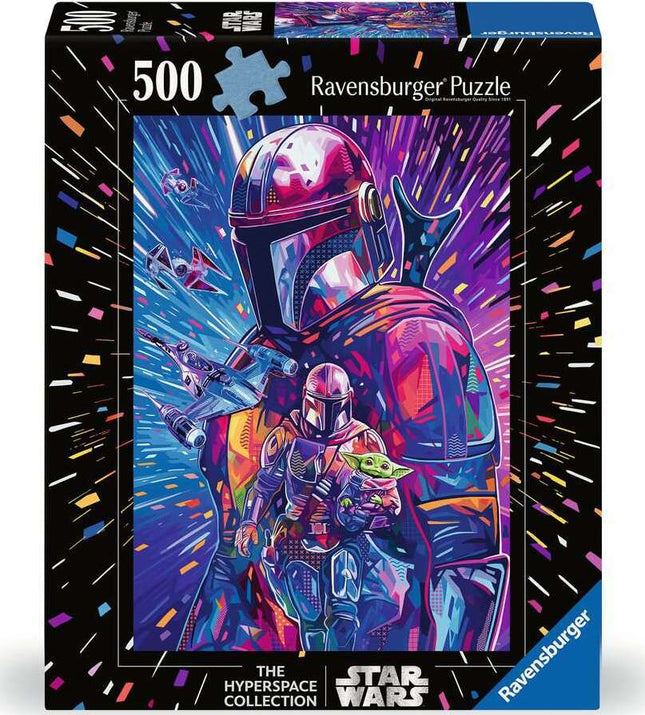 Jigsaw Puzzle Star Wars™ The Hyperspace Collection: The Mandalorian - 500 Pieces Puzzle