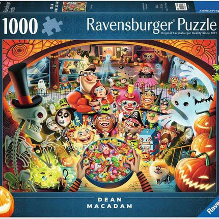 Jigsaw Puzzle Trick or Treat - 1000 Pieces Puzzle