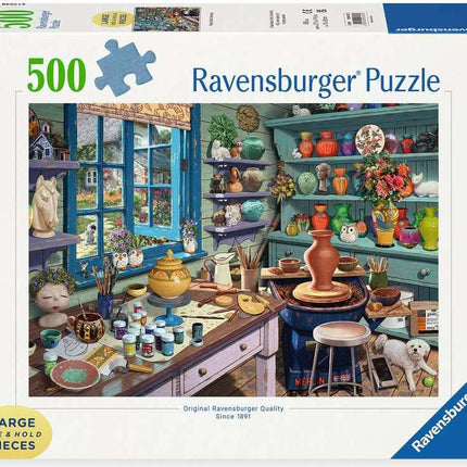 Pottery Studio Sanctuary 500Pc Large Format