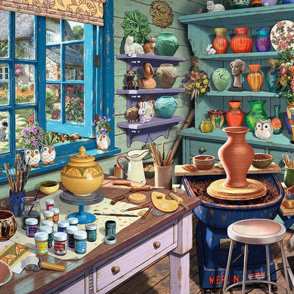 Pottery Studio Sanctuary 500Pc Large Format
