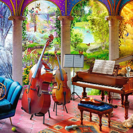 4 Seasons in Music Puzzle (100 pc)