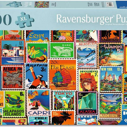 Travel Stamps Puzzle (200 pc)
