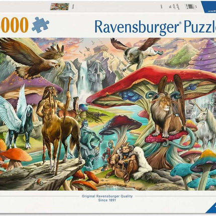 Mushrooms & Myths 5000 Pc Puzzle