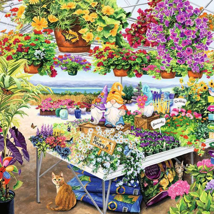 Glorious Garden Center 500 Pc Puzzle