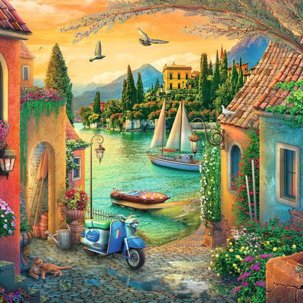 European Villa Views 750 Pc Puzzle LF