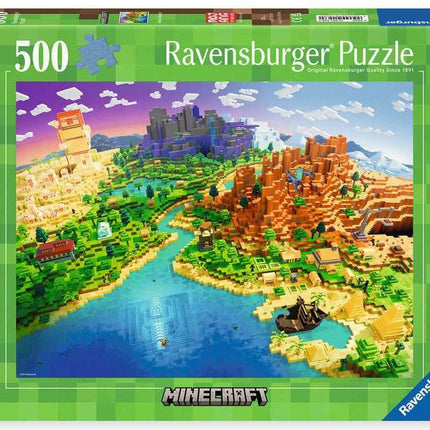 World of Minecraft Puzzle (500 pc)