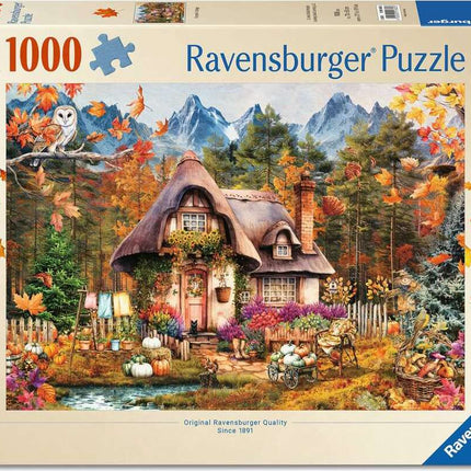 Pumpkin Cottage Puzzle (1000 pc)