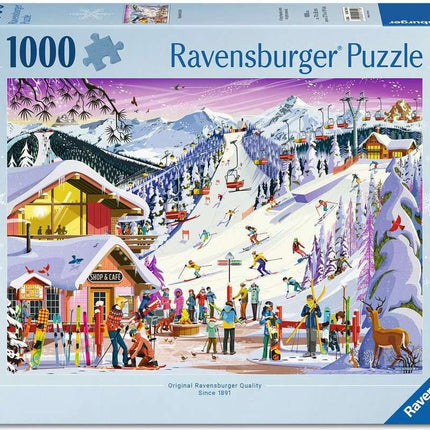 Greg Paprocki: Christmas Slopeside Spirit Puzzle (1000 pc)
