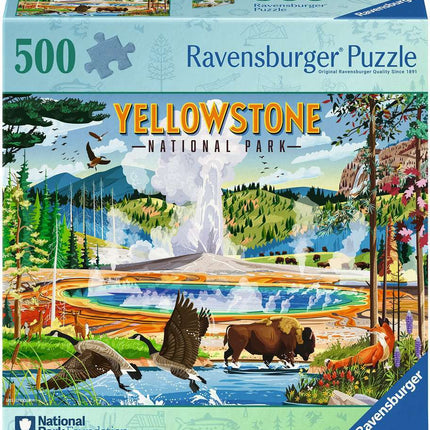 Yellowstone National Park 500 Pc Puzzle