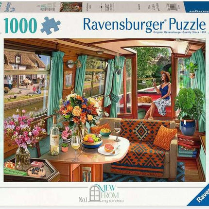 Canal Boat 1000 Pc Puzzle