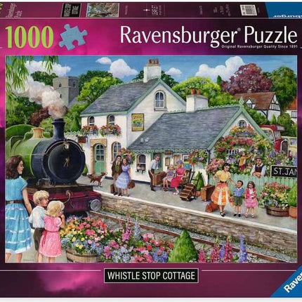 Whistle Stop Cottage 1000 Pc Puzzle