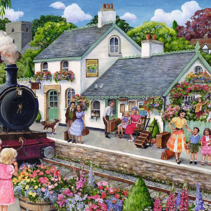 Whistle Stop Cottage 1000 Pc Puzzle