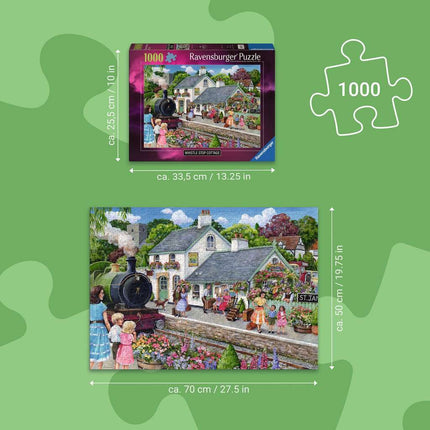 Whistle Stop Cottage 1000 Pc Puzzle