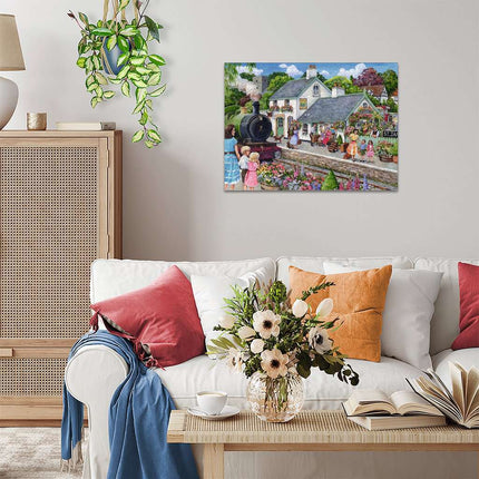 Whistle Stop Cottage 1000 Pc Puzzle
