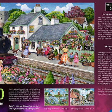 Whistle Stop Cottage 1000 Pc Puzzle
