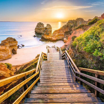 Stairway to Camilo Beach, Algarve 1000p