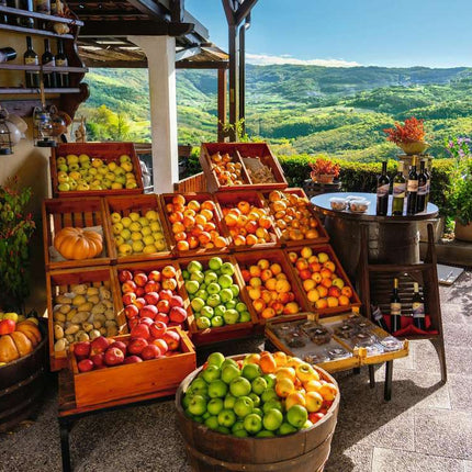 Fruit Market, Croatia 500 Pc Puzzle