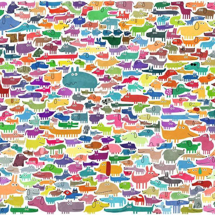 387 Dogs & One Cat 300 Pc Puzzle LF