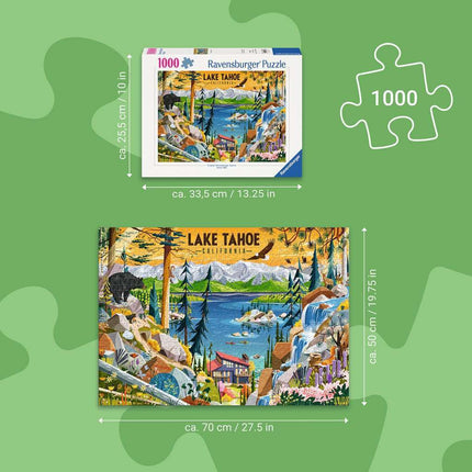 Sacred Lake Tahoe 1000 Pc Puzzle