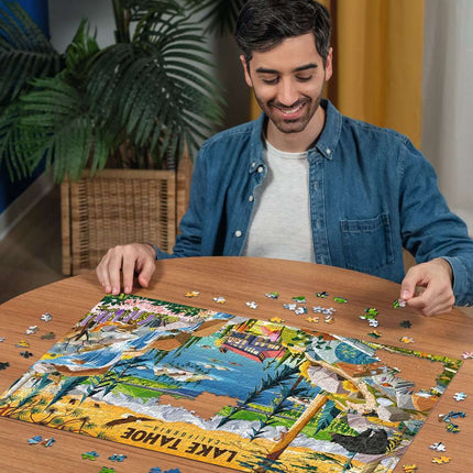 Sacred Lake Tahoe 1000 Pc Puzzle
