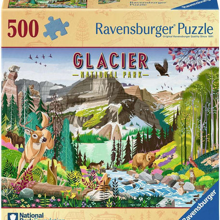 Glacier National Park 500 Pc Puzzle
