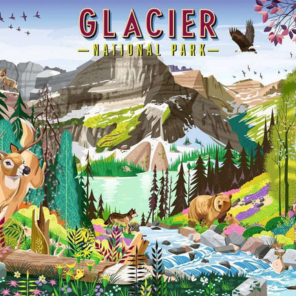 Glacier National Park 500 Pc Puzzle