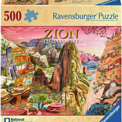 Zion National Park 500 Pc Puzzle