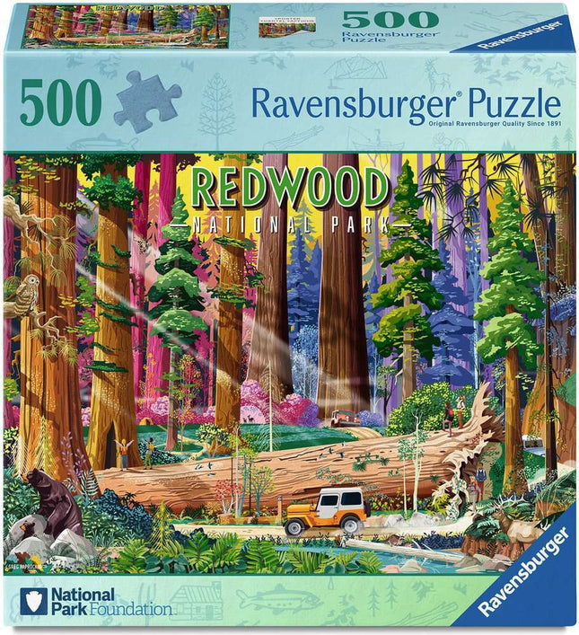 Redwood National Park 500 Pc Puzzle
