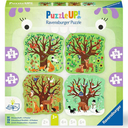 Puzzle Up - Four Seasons Puzzle (12, 16, 20, 24 pc)