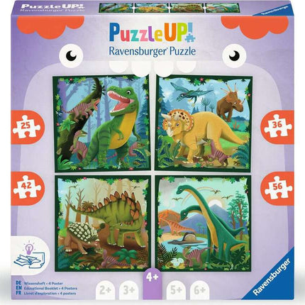 Puzzle Up - Dinosaurs Puzzle (25, 36, 42, 56 pc)