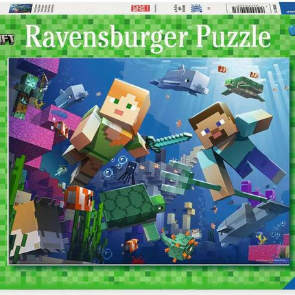 Minecraft Underwater Puzzle (200 XXL pc)