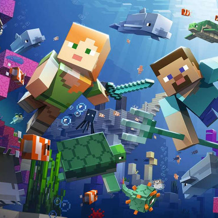 Minecraft Underwater Puzzle (200 XXL pc)