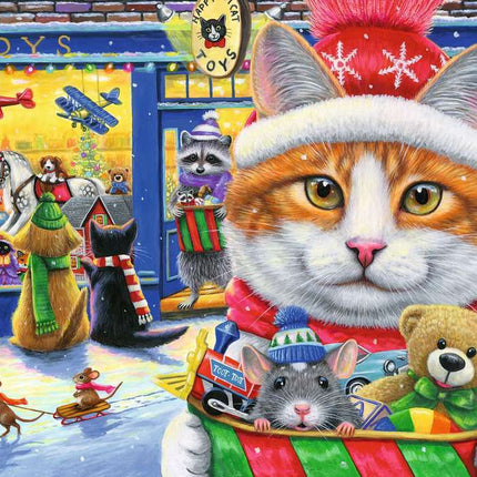 Christmas Kitties 2x24 Pc Puzzle