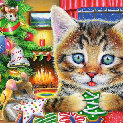 Christmas Kitties 2x24 Pc Puzzle
