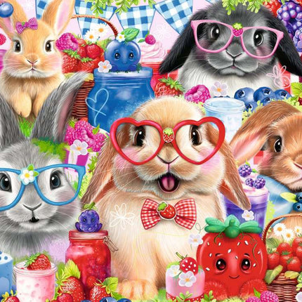 Bunnies & Berries, 35pc