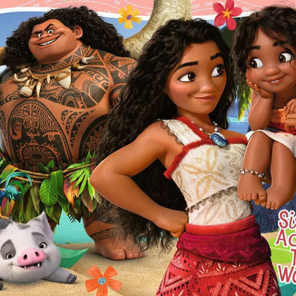 Disney Moana Bumper Pack  4x100pc Puzzles