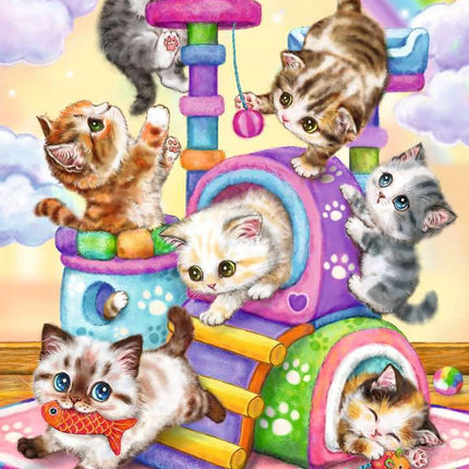 Playful Purr Babies 35 Pc Puzzle